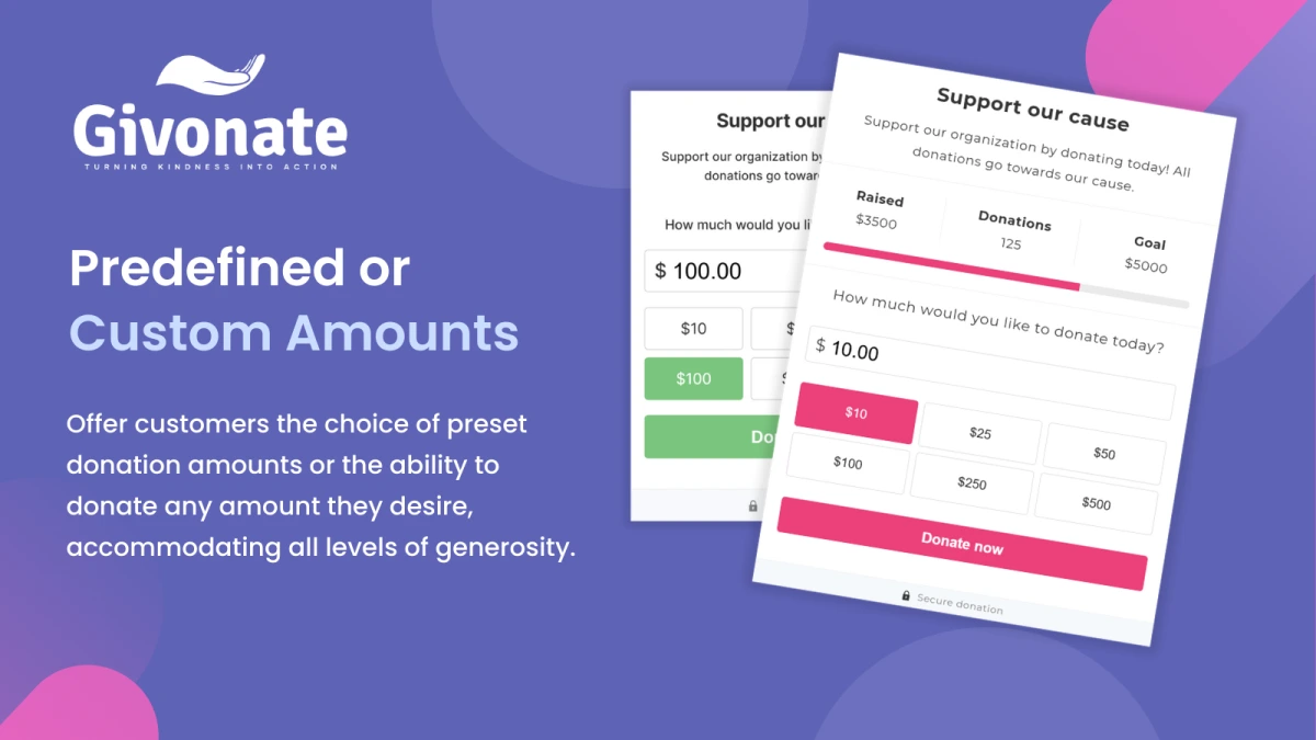 Screenshot 3 — Givonate: Charity & Donations