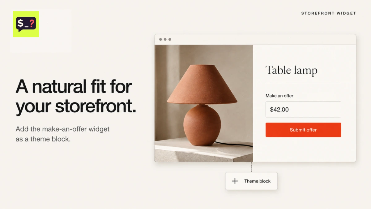 Screenshot 4 — Pricely: Make an Offer